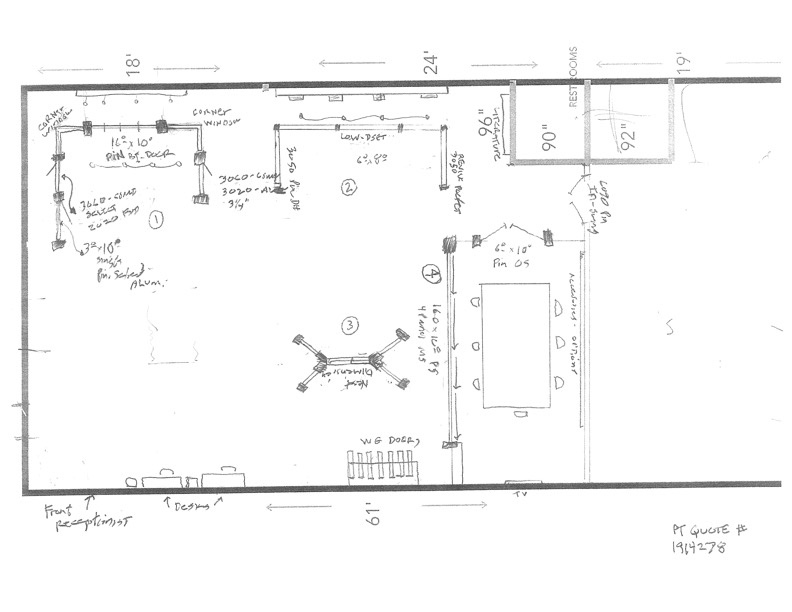 Meridian Idaho Showroom Sketch Meridian Idaho Showroom Sketch